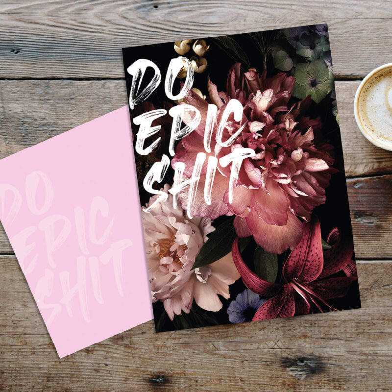 Do Epic Shit -Postkarte